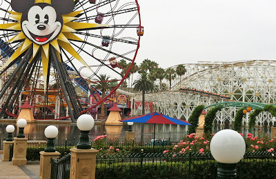 California Screamin' DCA Mickey's Fun Wheel coaster Disney
