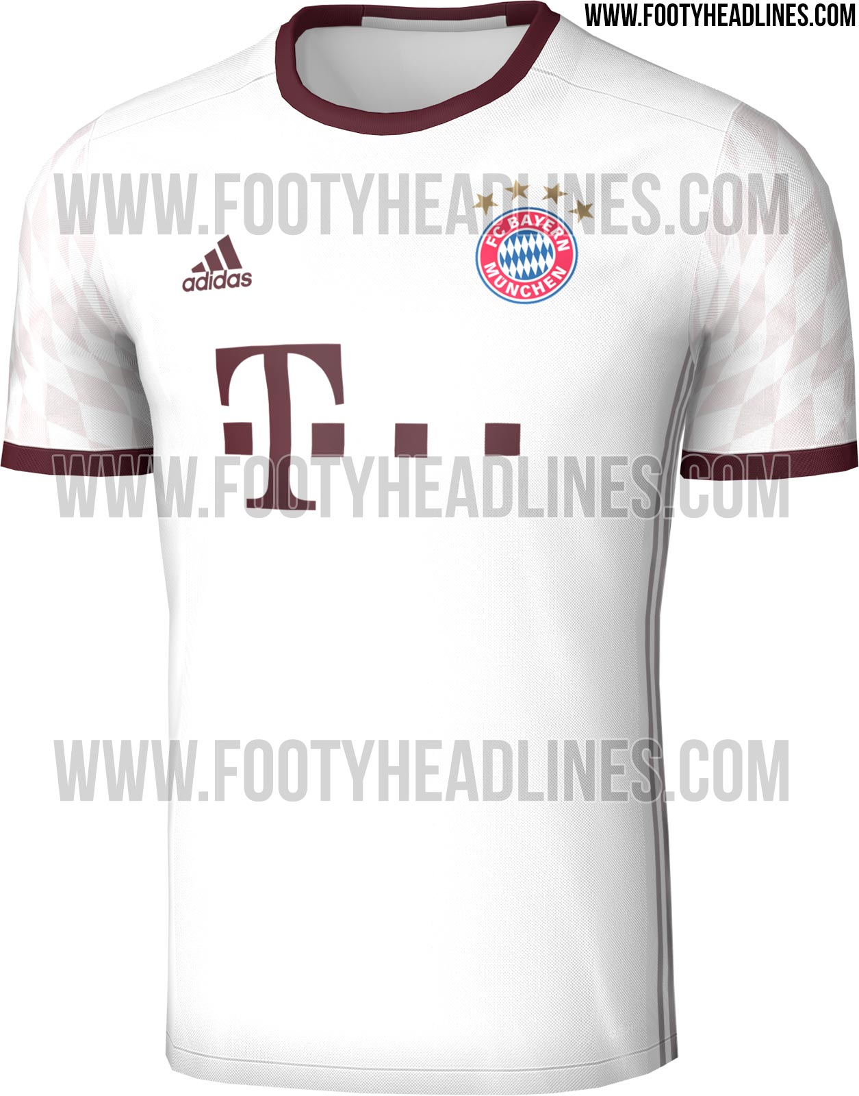 Terceira camisa do Bayern de Munique será branca; confira as imagens Alemanha Futebol Clube Terceira camisa do Bayern de Munique será branca; confira as imagens Alemanha Futebol Clube