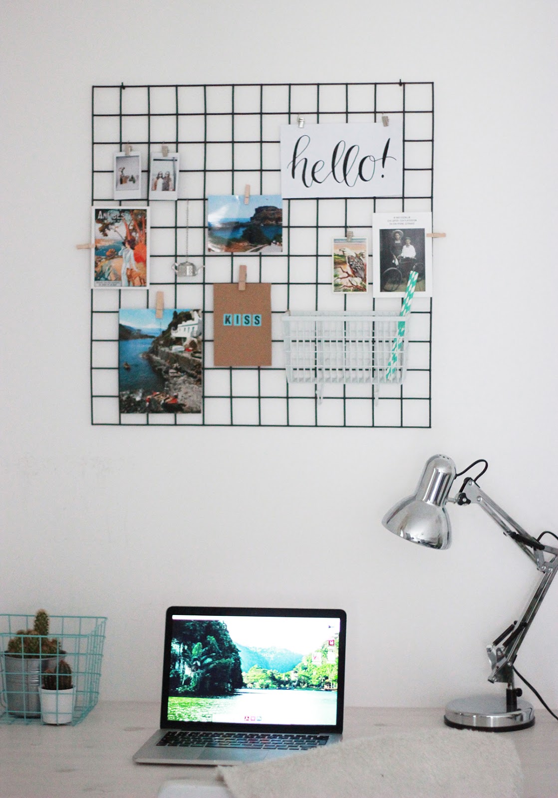 motor nek bruiloft DIY: Wandrek (Wall Grid) - The Budget Life | Blog over geld besparen,  verdienen & investeren