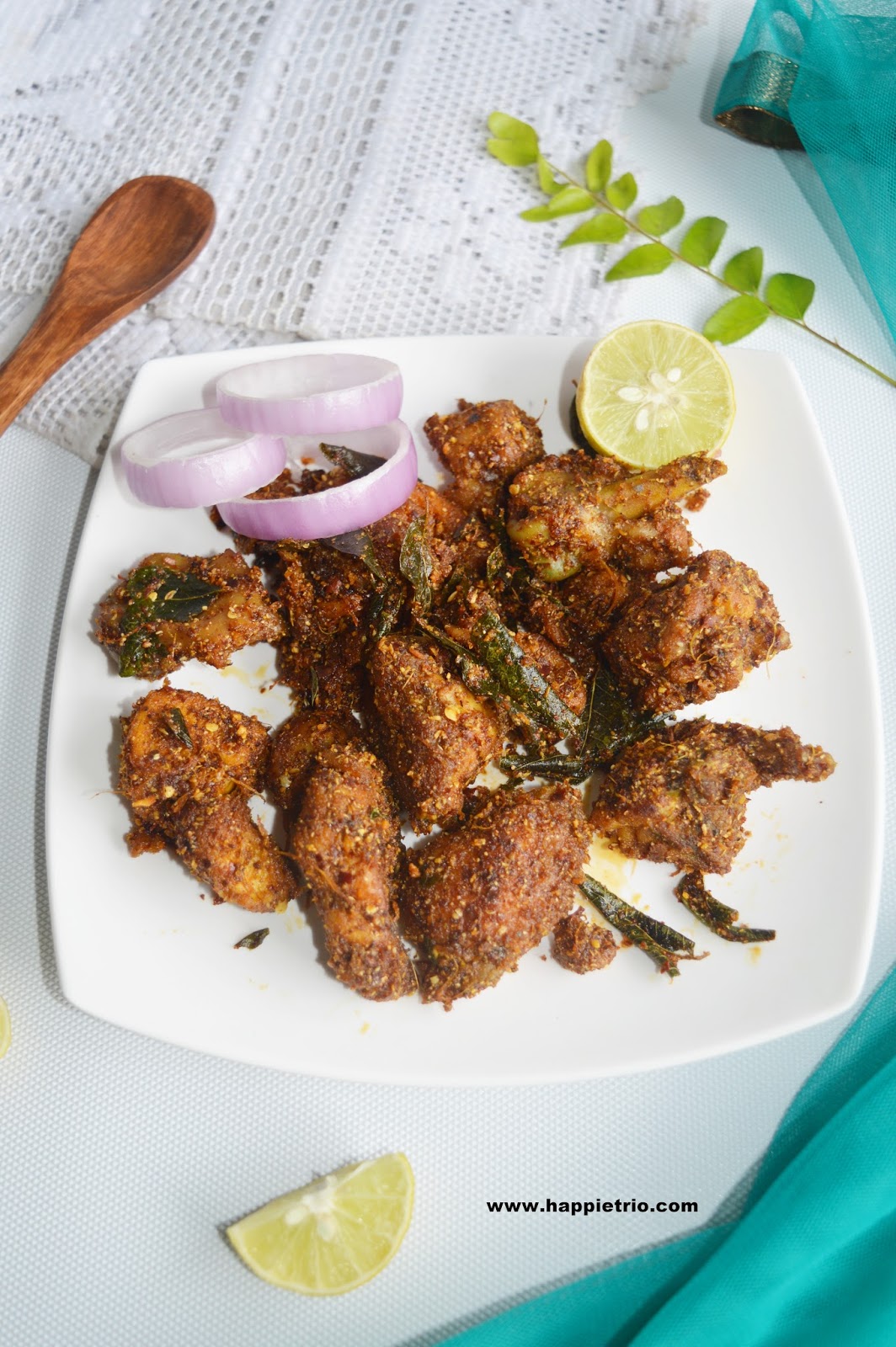 Guntur Chicken Roast Andhra Style Chicken Roast Kodi Vepudu Cook