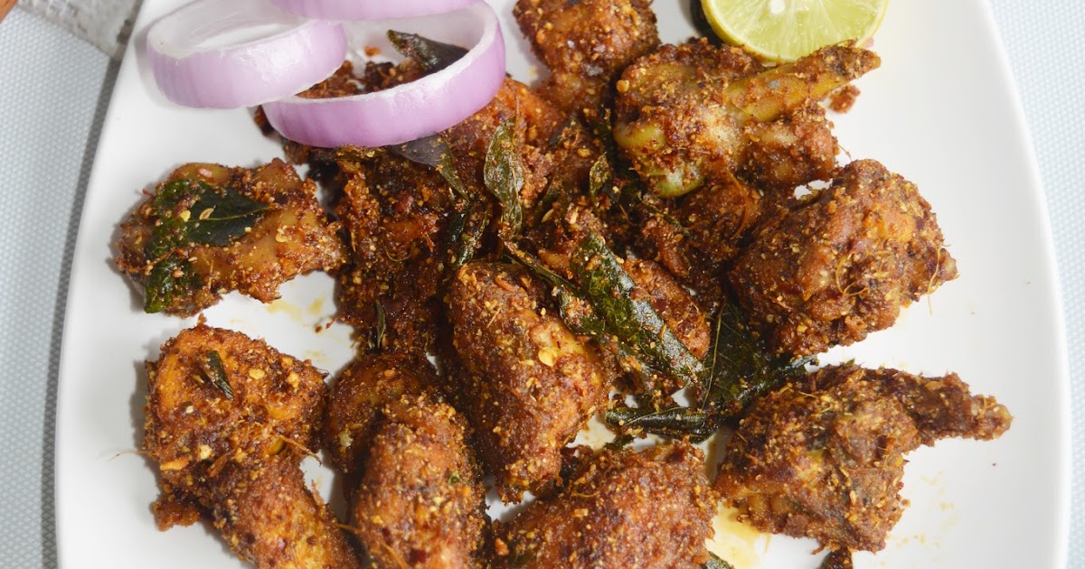 Guntur Chicken Roast Andhra Style Chicken Roast Kodi Vepudu Cook