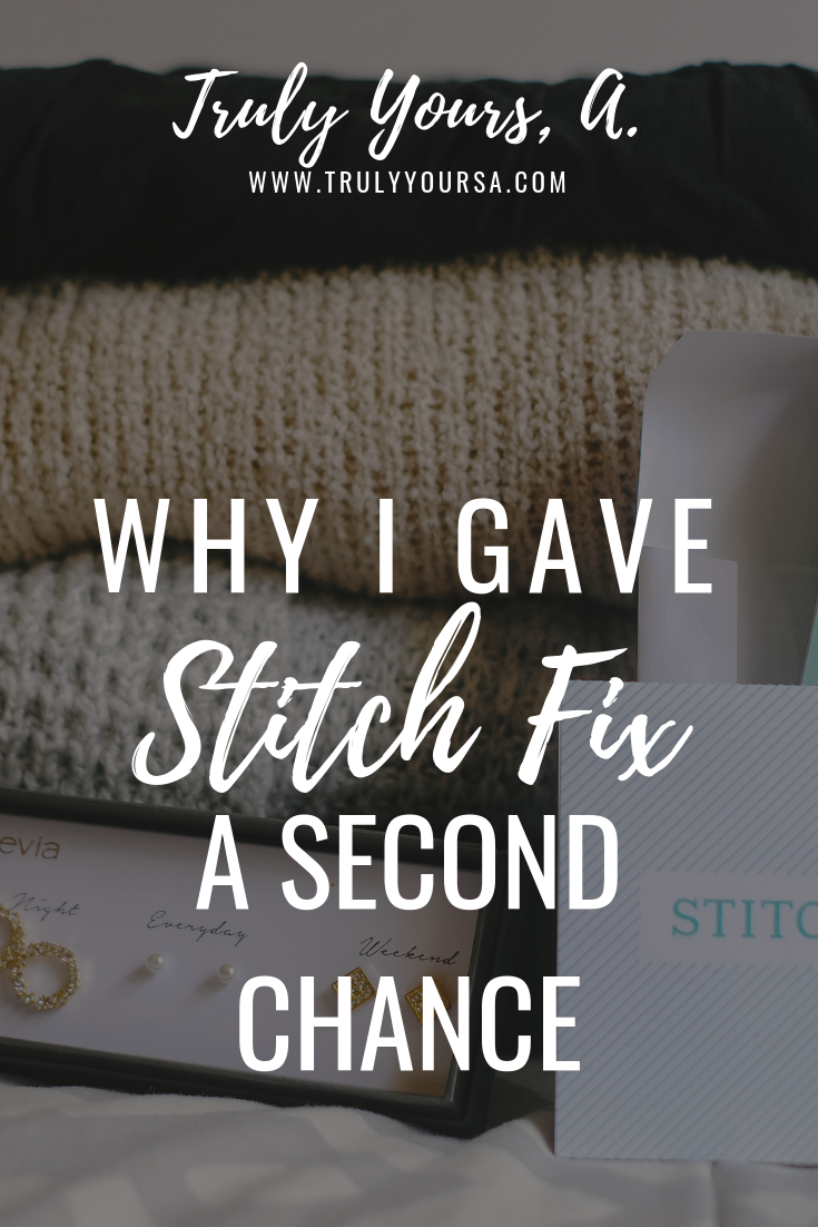 A couple years back, I used to review my Stitch Fix boxes on this blog (you can read all about my last 4 boxes here). The first and third boxes were amazing, but I didn't really like anything from the second or fourth, which caused me to cancel my subscription. I decided restart my subscription to Stitch Fix a few months ago so keep reading to learn why! #stitchfix #stitchfixreview