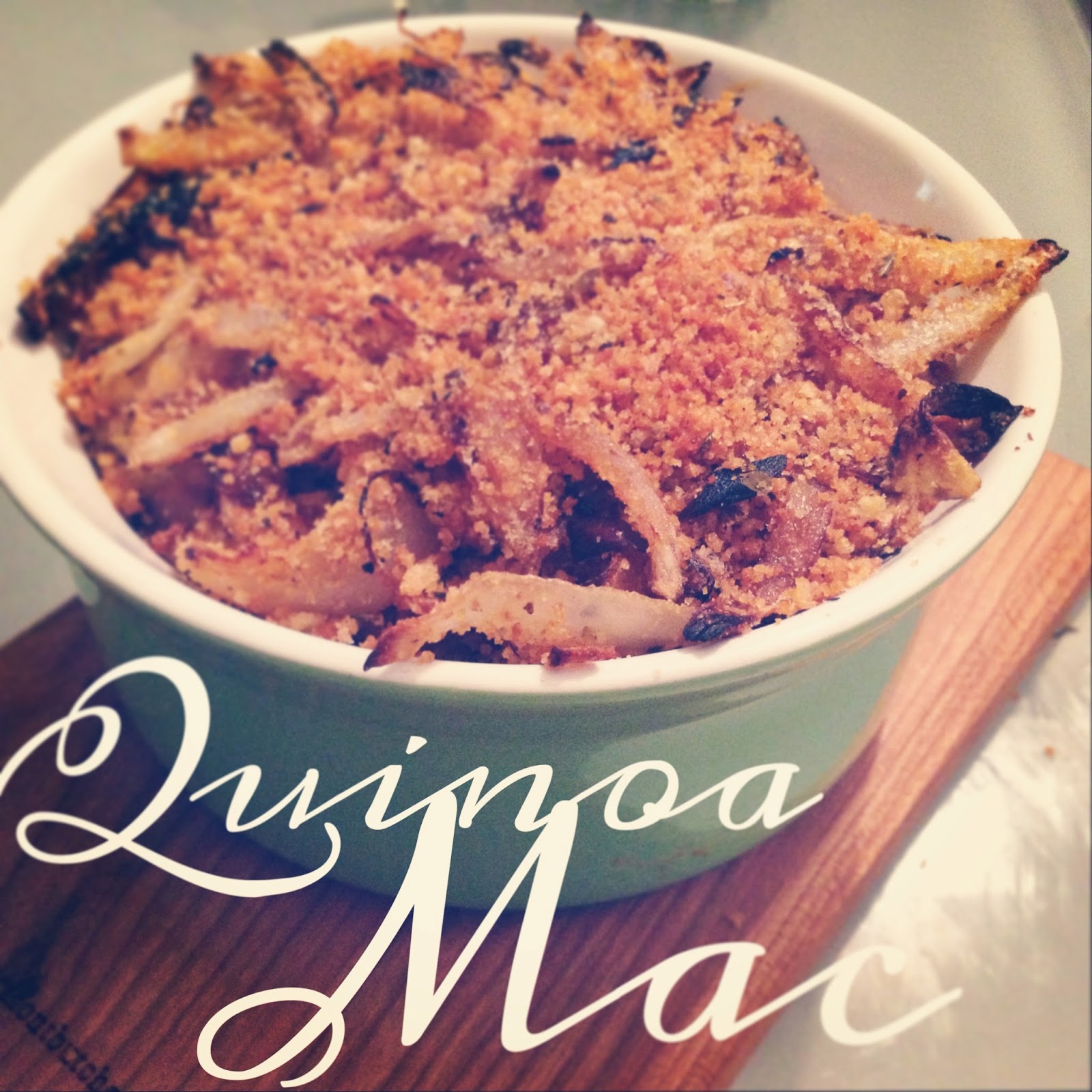 wecookveg Cheesy Quinoa and Seitan Casserole