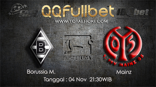 PREDIKSIBOLA - PREDIKSI TARUHAN BOLA MONCHENGLADBACH VS MAINZ 04 NOVEMBER 2017 (BUNDESLIGA)