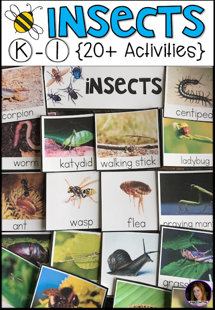 Are you looking for factual, fun and engaging insect activities for Kindergarten to introduce insects in your classroom?  Our insect unit is just what you need!