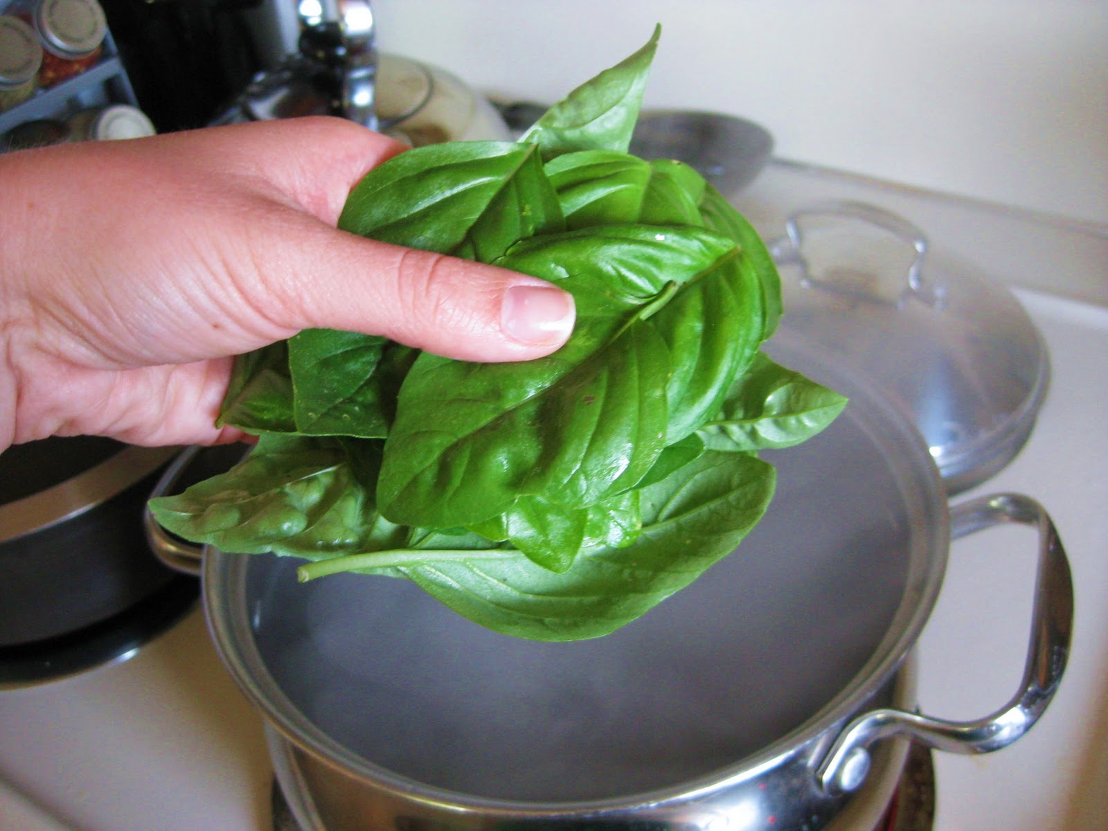 The Joyful Table Potato Basil Puree