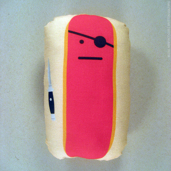 NateFullerArt BOOMBOX BURGERS & SWITCHBLADE HOT DOGS!