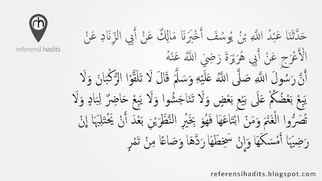 Hadits Ekonomi - Larangan Membeli yang Telah Ditawar Orang Lain