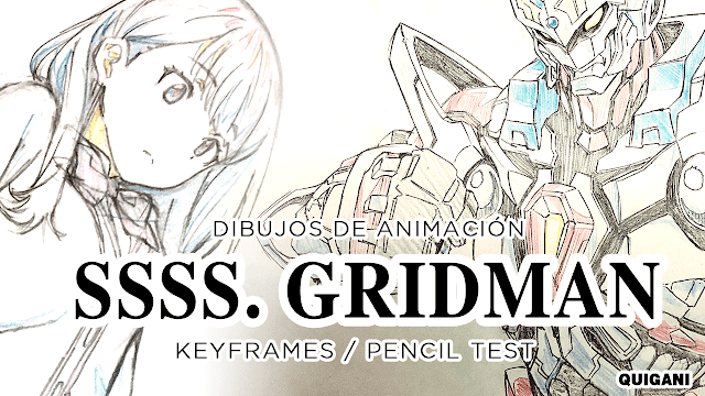 Gridman 2018 dibujos del anime SSSS Gridman 2018