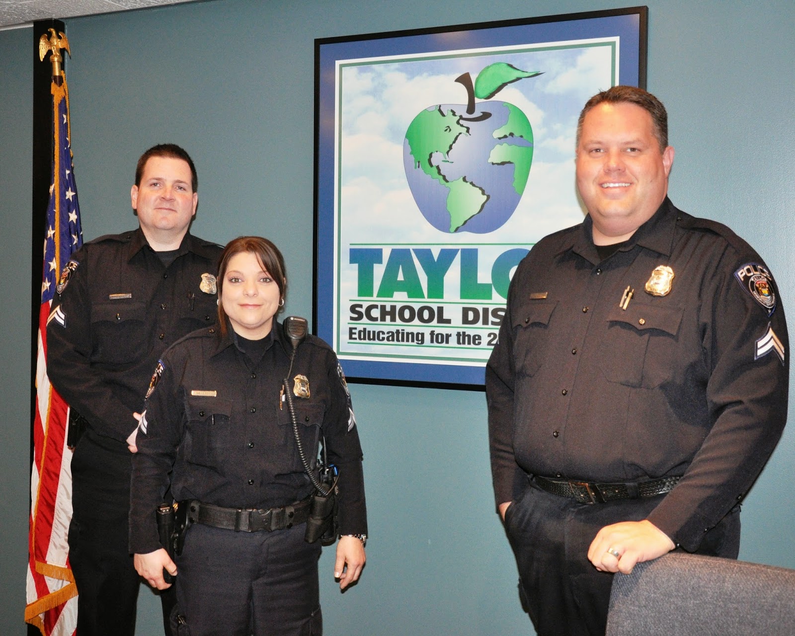 Talking Taylor Schools NEW POLICE LIAISONS BEGIN TOMORROW Two will