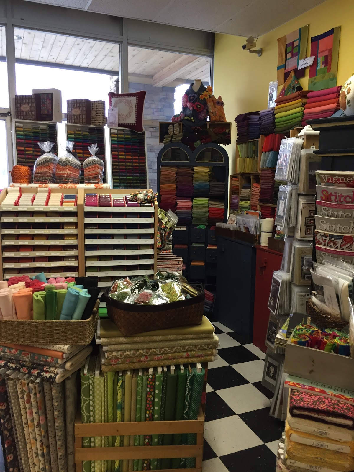 Sweet P Quilting and Creations Calgary Quilt Shops...and the LOOT!