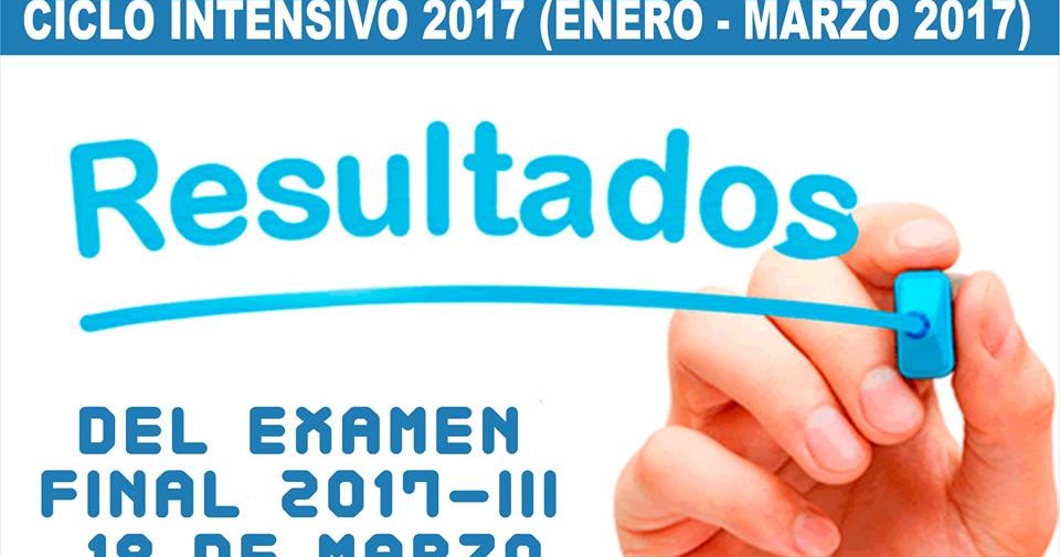 Resultados examen final CEPREUNH Recursos Educativos