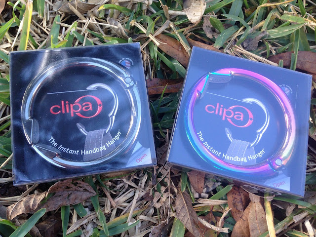 Clipa is the Instant Handbag Hanger + Giveaway - Outnumbered 3 to 1