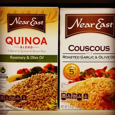 Vegetarian Vegan Food Groceries at Target Near East Rosemary & Olive Oil Quinoa and Roasted Garlic & Olive Oil Couscous