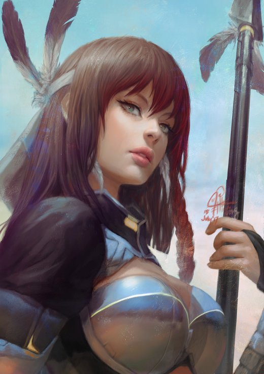 As belas mulheres nas ilustrações de fantasia de Ina Wong Ina Murwani Prasetyaningrum (Ina Wong) deviantart artstation arte ilustrações fantasia mulheres beleza