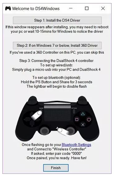 ds4 windows ps4 controller