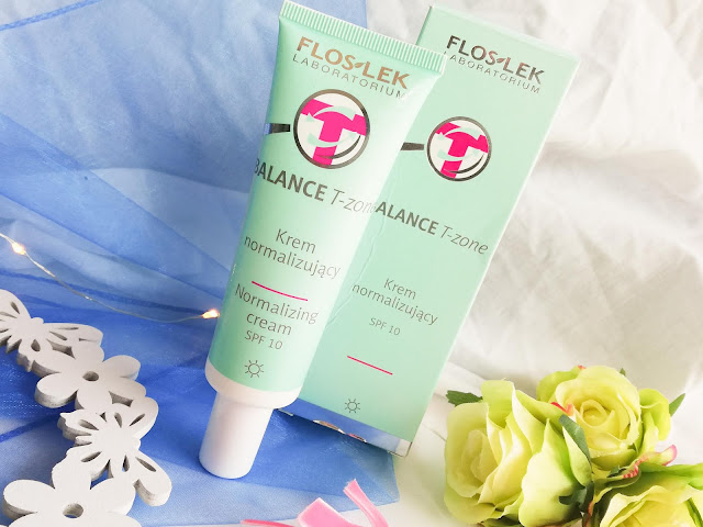 Floslek | Balance T-zone. Normalizing Cream SPF 10 | Krem normalizujący