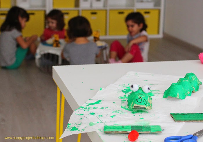 CreaKids: cocodrilo Upcycling