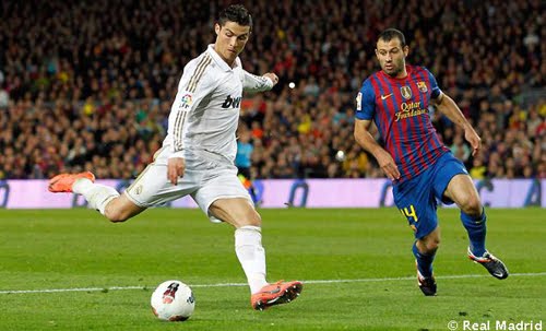 gol de Critiano Ronaldo al Barcelona