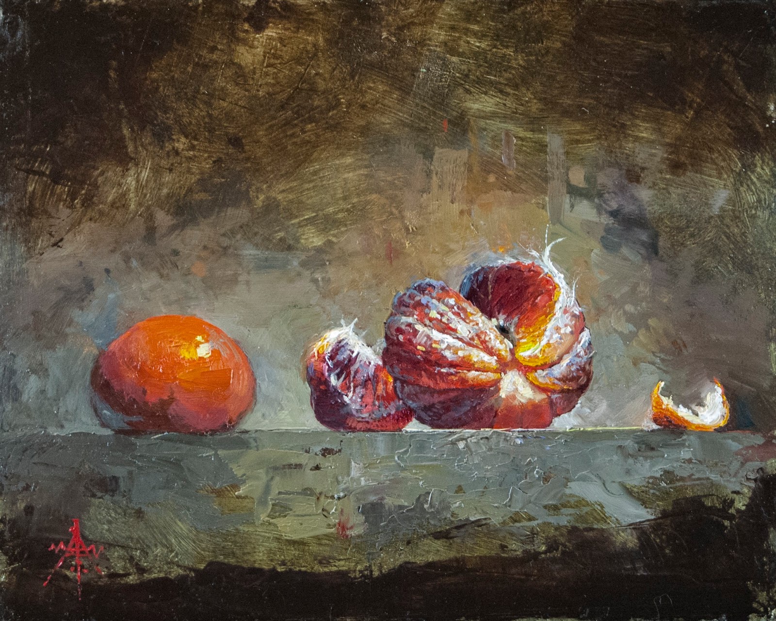 W. Blair Atherholt Art The Blood Orange