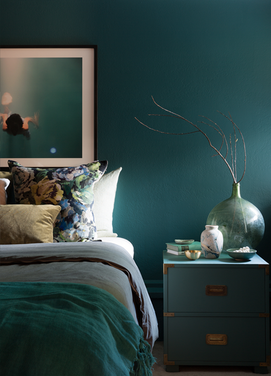 a peek inside the design process of my teal bedroom — a