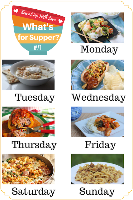 what's for supper sunday meal plan