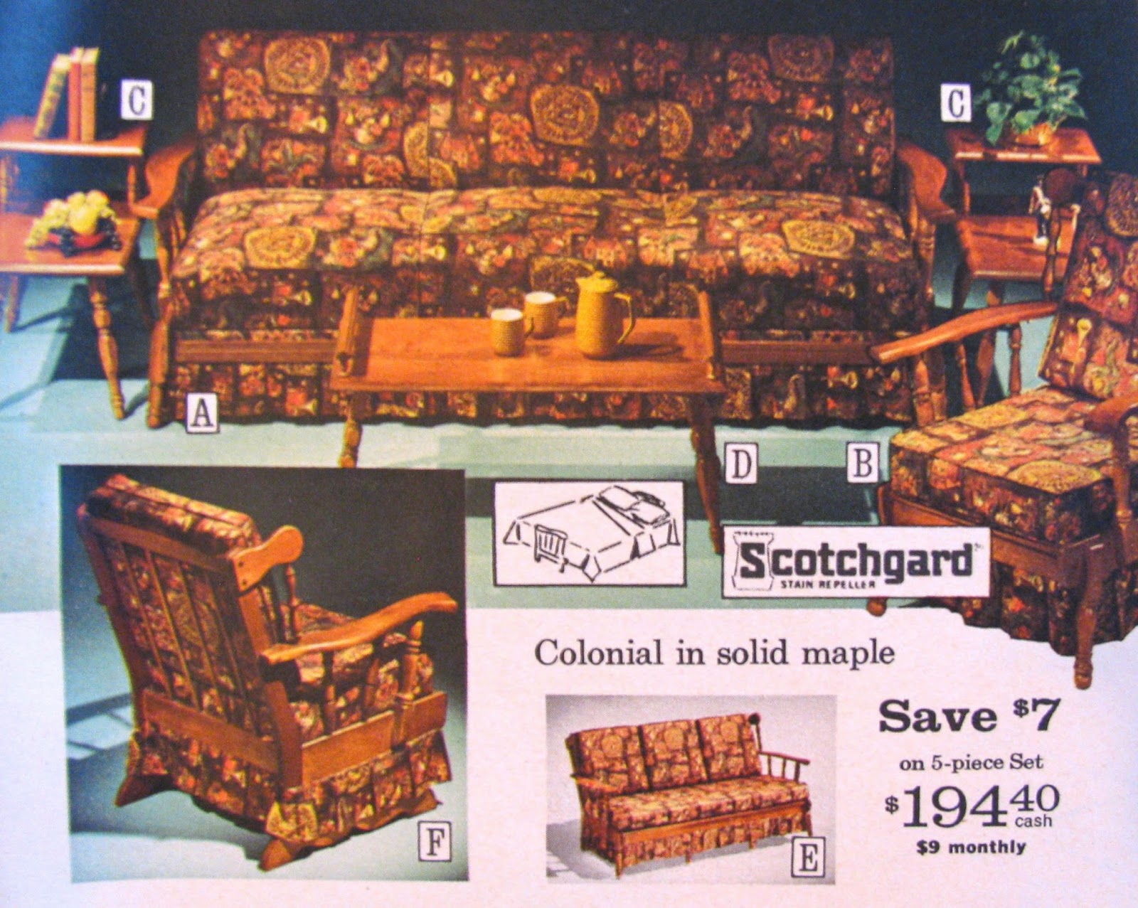 1967 Furniture From Sears Lydia's Post