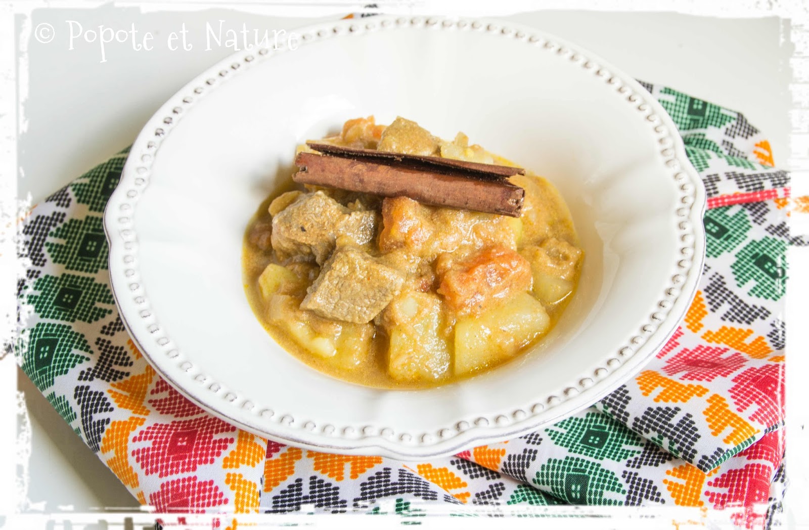 Curry de boeuf tibétain © Popote et Nature