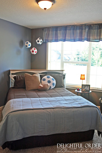Delightful Order: Boy's Sports Room Decor - Clients Home