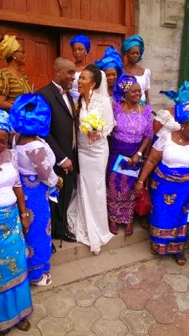 ibinabo white wedding pictures