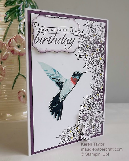 Stampin' Up! Picture Perfect and Birthday Blossoms