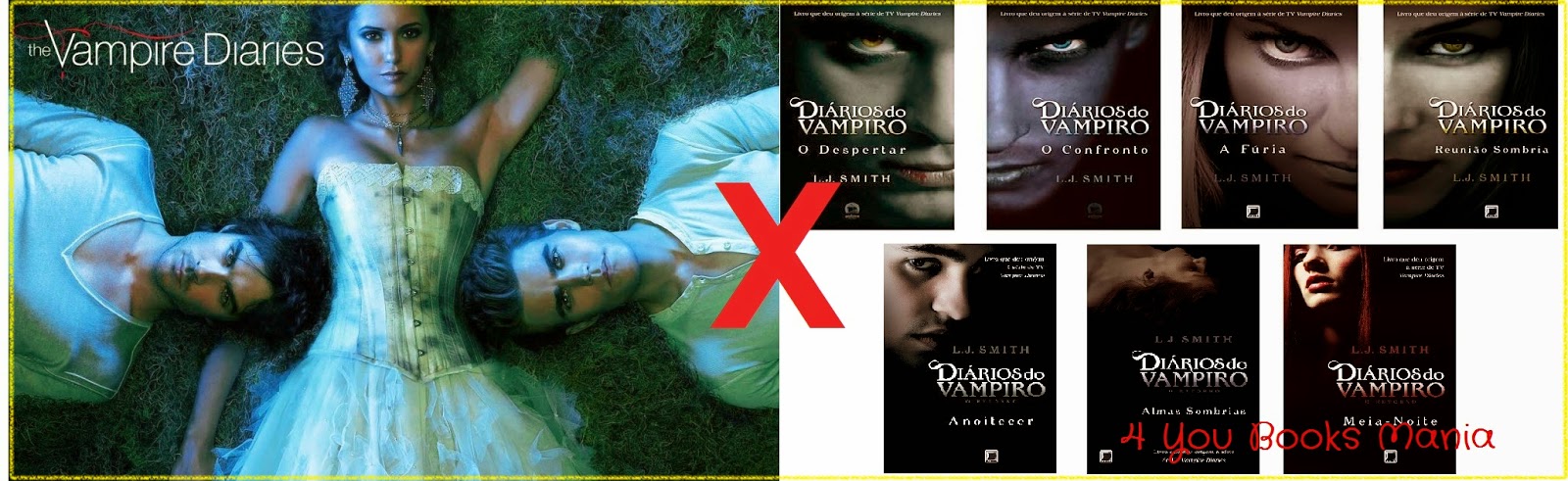 Leia os 10 Melhores Livros de The Vampire Diaries! - Bienal do