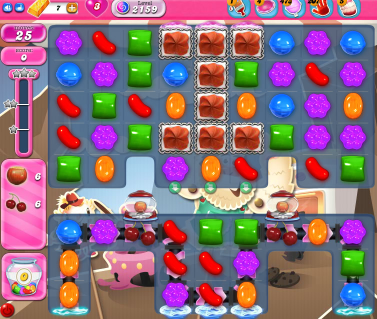 Candy Crush Saga level 2159 Candy Crush Saga level 2159