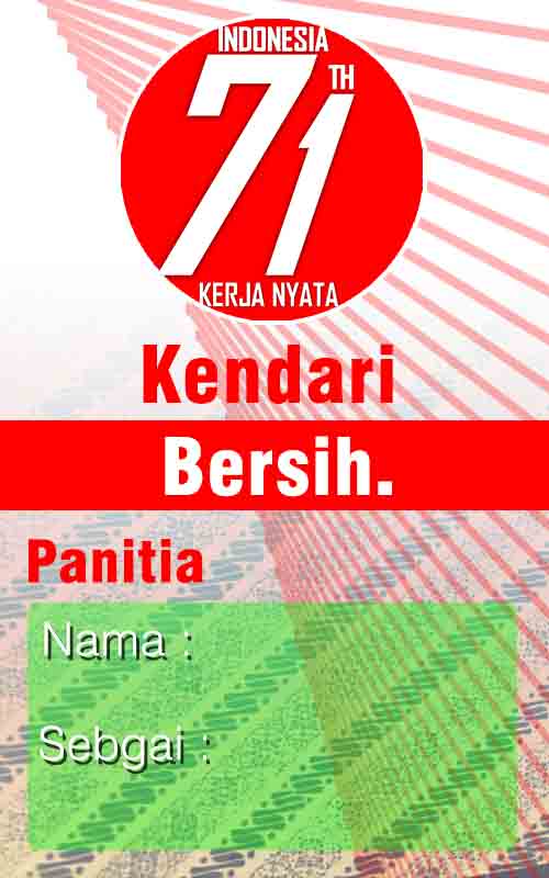 Contoh ID Card Panitia - GRAFIS - MEDIA