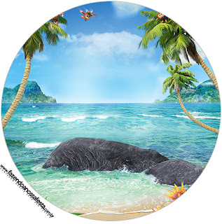 Moana: Free Printable Cupcake Toppers and Wrappers. Moana Toppers or Free Printable Candy Bar Labels.