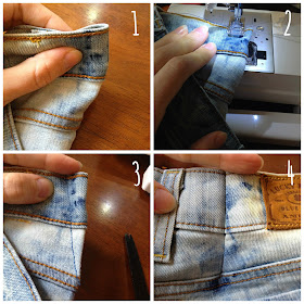 how to fix pants that gap in the back