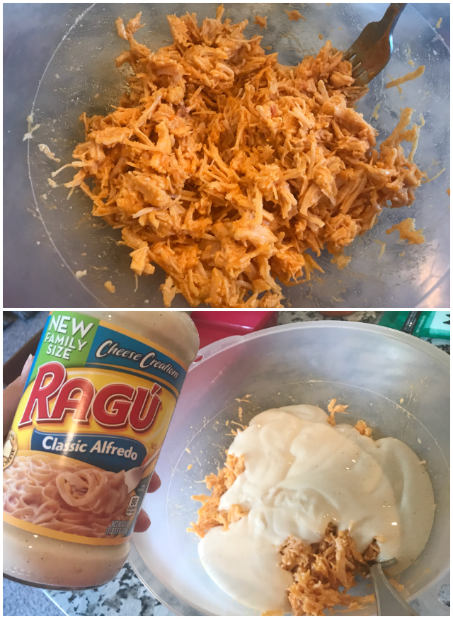 Alfredo Buffalo Chicken Dip Appetizer Recipe Nanny to Mommy