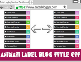 Cara Memperkeren Label di Blog Dengan CSS