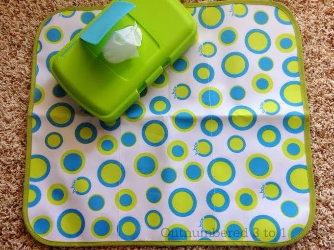 B.box's On The Go Essentials B.box, On The Go Essentials, changing mat