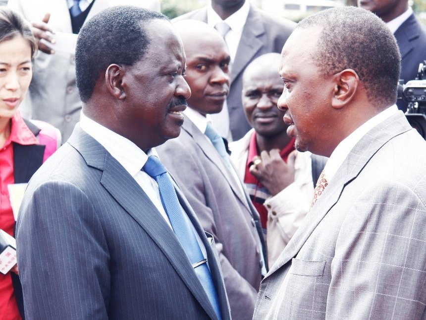 Image result for Raila planning to revenge on Uhuru