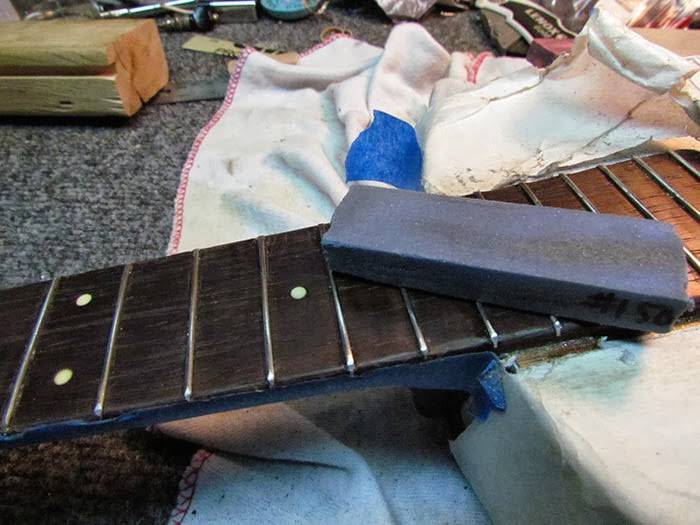 Refretting a Vintage Martin 1T Ukulele Crawls Backward (When Alarmed)