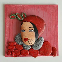 PINAKES ZOGRAFIKHS ME VOTSALA STONES PAINTING IDEAS