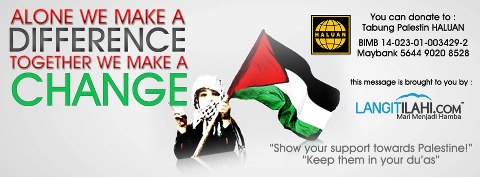 Menyumbang Untuk Palestin