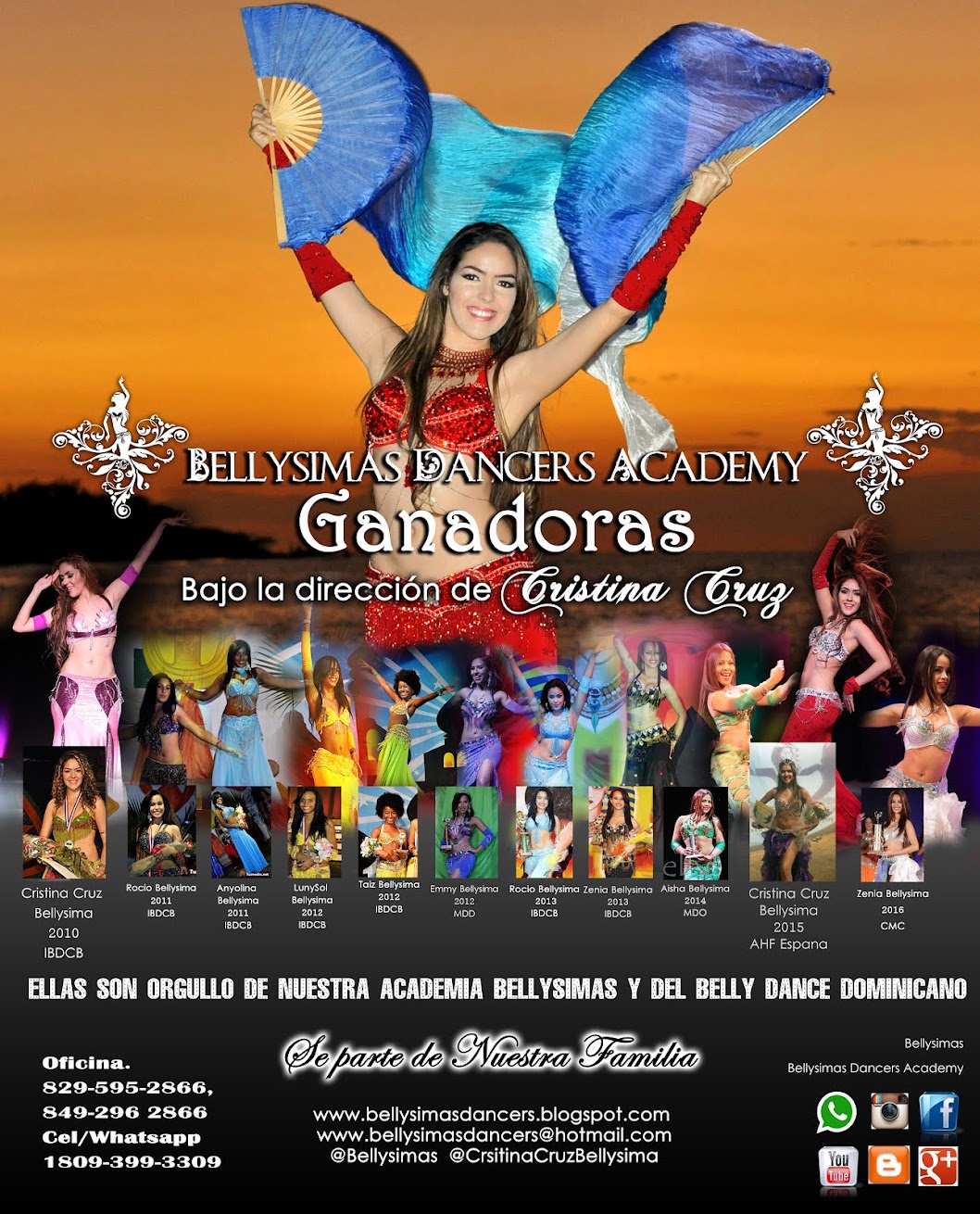 Orgullos de Bellysimas Dancers Academy
