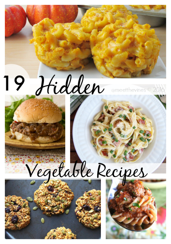 hidden vegetable recipes