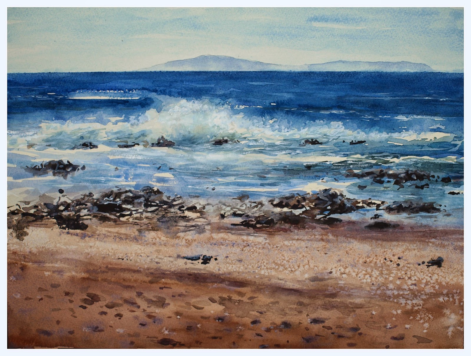 Acuarelas Luis Cámara Watercolors Marina