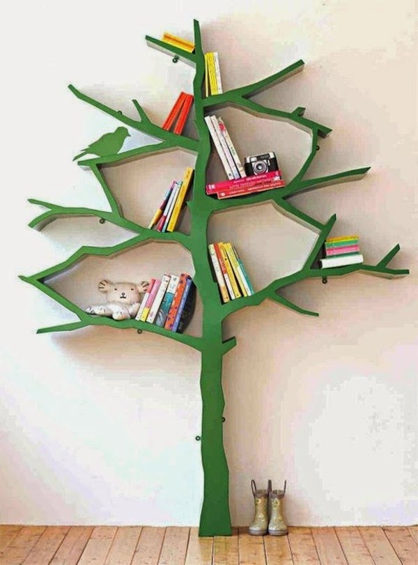 Practical bookcase for home