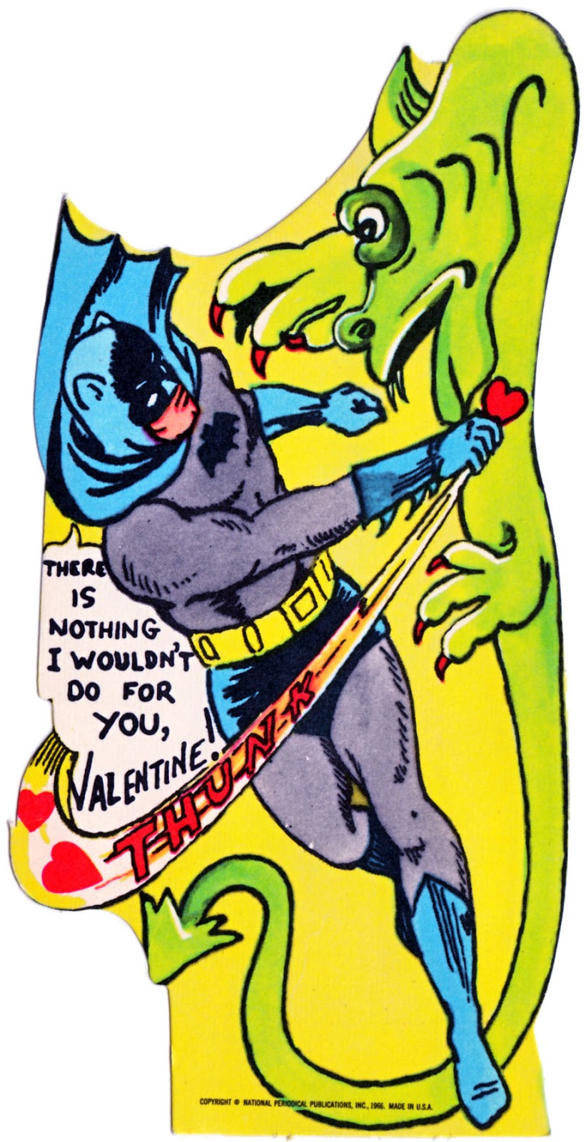 You’ll Fall in Love With These Vintage Batman Valentines From the 1960s