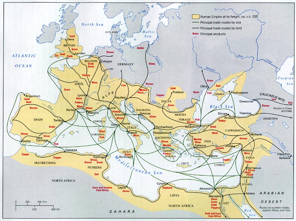 Trade Routes Of The Roman Empire Vivid Maps Roman Empire Map Roman  Trade Routes Of The Roman Empire Vivid Maps Roman Empire Map Roman