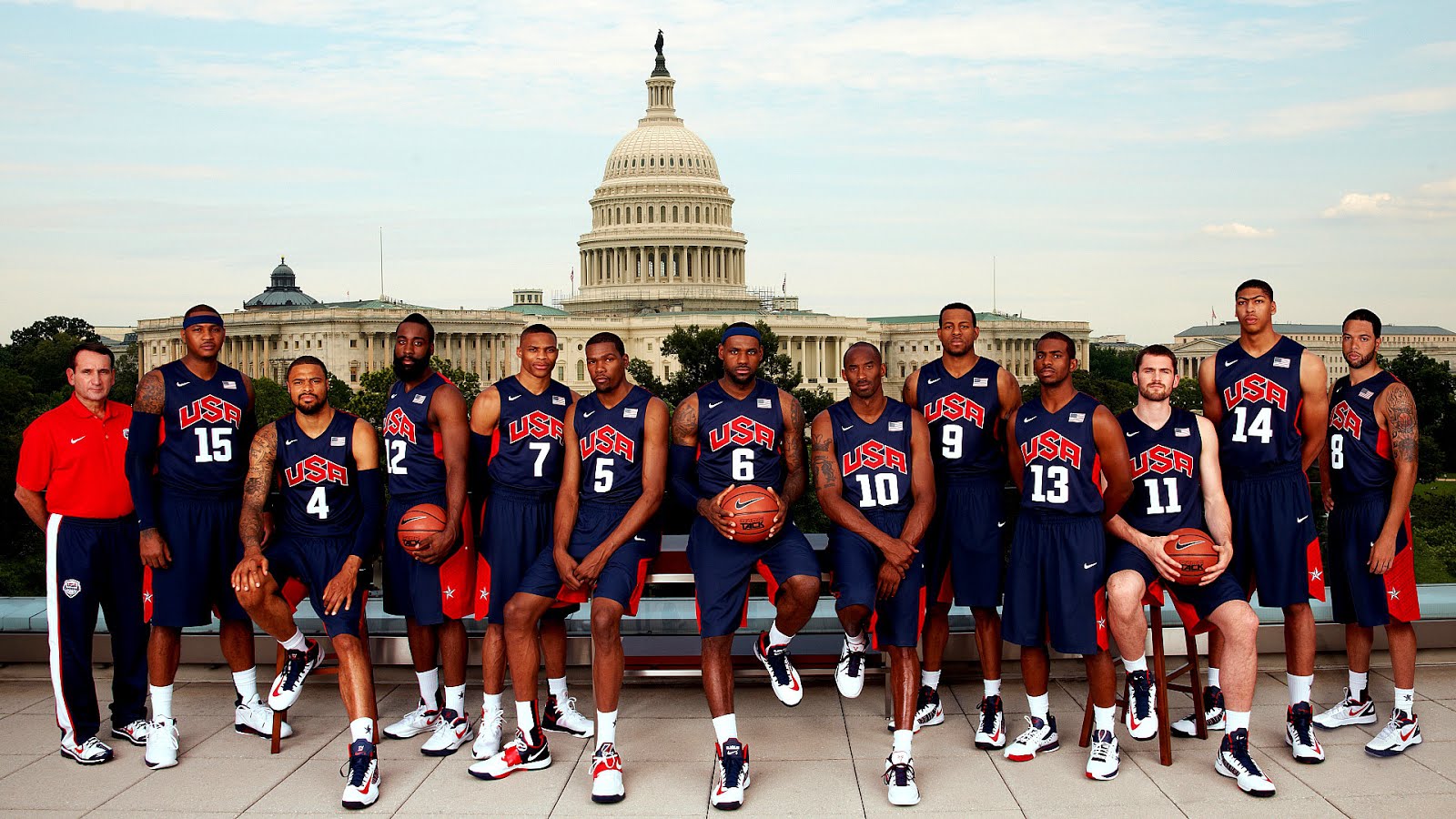United States men's national basketball team Team Choices